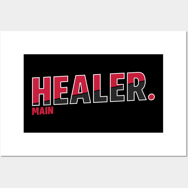 Healer Main Wall Art by Sugarpink Bubblegum Designs